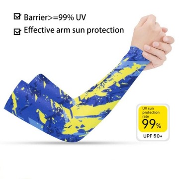 Letnie rękawy chroniące przed słońcem Flower Arm Gradient