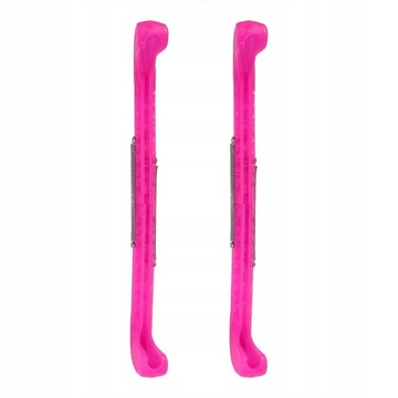 OCHRANIACZE NA PŁOZY ŁYŻEW HOKEJOWYCH RÓŻOWE