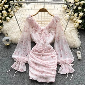Modna SUKIENKA Onalippa Floral Fairy Dress Gentel