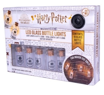 LAMPKI LAMPA LED HARRY POTTER GIRLANDA ŻARÓWKI ORYGINAŁ HOGWARTS