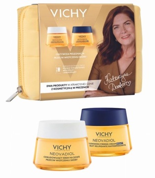 Vichy NEOVADIOL POST MENO zestaw na prezent 2 kremy po 50ml+kosmetyczka