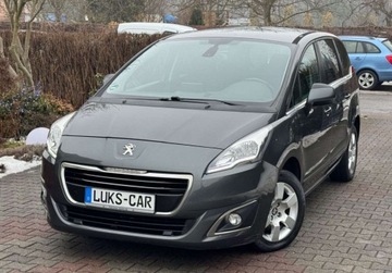Peugeot 5008 I Minivan Facelifting 2.0 BlueHDi 150KM 2016 Peugeot 5008 LIFT 2,0 HDI 150KM Navi Climatronic Led Bezwypadkowy SERWIS A