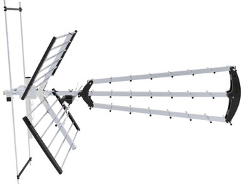 МОЩНАЯ DVB-T2 АНТЕННА ДЛЯ НАЗЕМНОГО ТЕЛЕВИДЕНИЯ 4K COMBO MUX8 VHF UHF LTE ACTIVE VAYOX