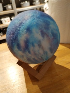 3D lampa księżycowa lampka nocna, Galaxie lamp