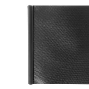 ЛЕНТА ДЛЯ ЗАБОРА АНТРАЦИТОВАЯ ДЛЯ ЗАБОРА С УФ-ЗАЩИТОЙ 19смх35м ПРЕМИУМ 630г + КЛИПЫ