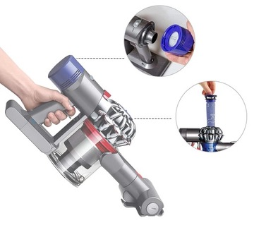 4x HEPA-ФИЛЬТРА ФИЛЬТР ПРЕДВАРИТЕЛЬНОЙ ОТДЕЛКИ ДЛЯ ПЫЛЕСОСА DYSON DC V6 V7 V8