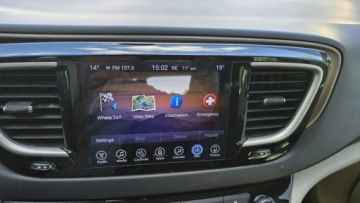 Chrysler Pacifica II 2017 Chrysler Pacifica Skóra El Drzwi El Klapa Navi, zdjęcie 16
