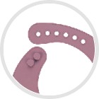 Силиконовый нагрудник Canpol с BONJOUR POCKET 4м+