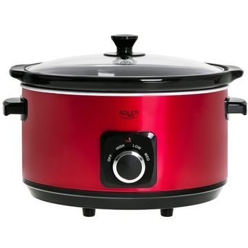 Adler | AD 6413r | Slow cooker | 290 W | 5.8 L | Number of programs 3bbbb