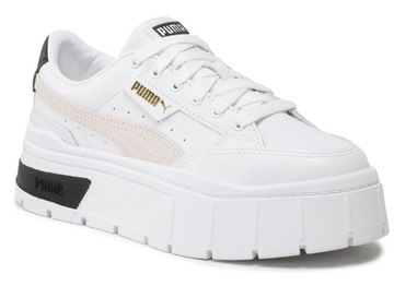 Buty Damskie sneakersy PUMA MAYZE STACK młodzieżowe białe wygodne