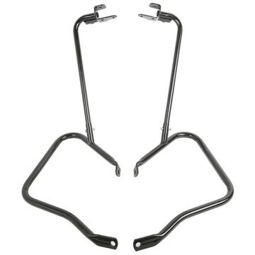 Защита задняя правая + левая Harley Davidson Touring FLH 14-23 черный