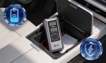 ПУСК-БУСТЕР С КОМПРЕССОРОМ 10 БАР 44,40 Втч POWERBANK ISAJ