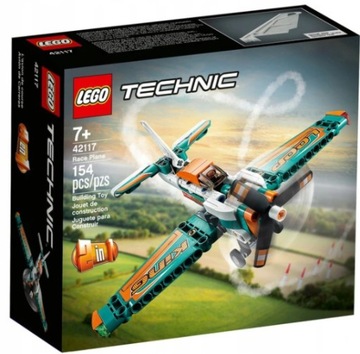 LEGO TECHNIC 42117 Гоночный самолет 2 в 1 7+