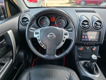 Nissan Qashqai I Crossover 2.0 dCi 150KM 2009 Nissan Qashqai I 2,0 dci 150 KM TEKNA Skóra Nawi Android Tempomat Panorama, zdjęcie 20