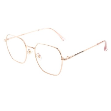 ЖЕНСКИЕ СЕРЕБРЯНЫЕ ОЧКИ, ОЧКИ ИЗ РОЗОВОГО ЗОЛОТА, АНТИБЛЕКСНЫЙ БЛОК СИНЕГО СВЕТА