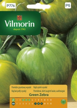 Pomidor gruntowy wysoki Grenn Zebra VILMORIN