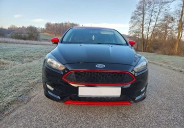 Ford Focus III Sedan Facelifting 1.0 EcoBoost 125KM 2016 Ford Focus Ford Focus 1.0 EcoBoost ST-Line Red ASS Benzyna 125KM
