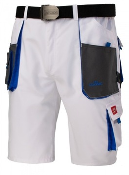 SPODENKI ROBOCZE krótkie białe Classic white szorty Białe CLASSIC white 54