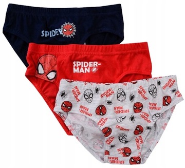 SLIPY MAJTKI chłopięce 3-PACK SPIDER-MAN SPIDEY SUPER KUMPLE 104/110 D028E