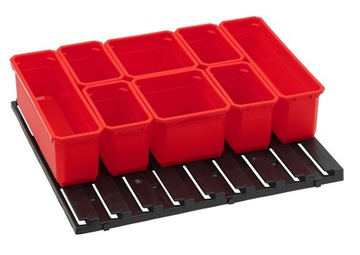 ŚCIANKA, TABLICA Z 8 KUBEŁKAMI ORGANIZERAMI QBRICK SYSTEM ONE, PRO #