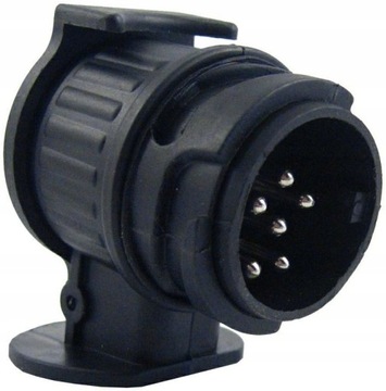 Reduktor Adapter Gniazda Wtyku przyczepki 13/7 PIN