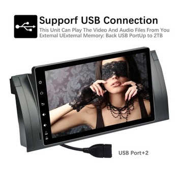 Radio Android GPS BMW 5 E39 E53 X5 камера