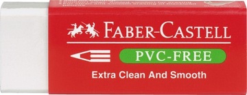 Gumka FABER-CASTELL PVC-Free CZERWONA MAŁA