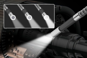 ЭНДОСКОПНАЯ КАМЕРА ДЛЯ ПРОВЕРКИ 210° ПОВОРОТНАЯ IP67 1080 с экраном AUTOOL SVB 305