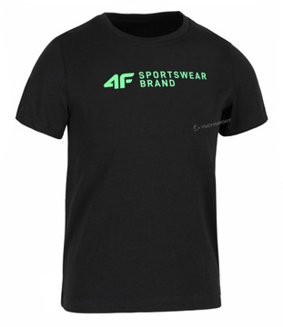 4F CHŁOPIĘCA KOSZULKA T-SHIRT BAWEŁNA / 134