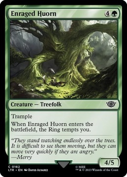 MTG LTR #162 Enraged Huorn