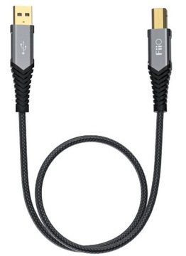 FIIO kabel przewód audio pozłacany USB-A-USB-B 1m