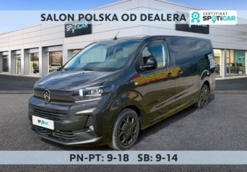 Citroen Spacetourer Van M 2.0 BlueHDI 177KM 2025 Citroen SpaceTourer 2.0 BlueHDi XL Plus EAT8 SalonPL ASO FV23 Kredyt 0 Lea