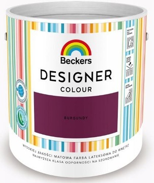 Beckers Designer Colour BURGUNDY 2,5l