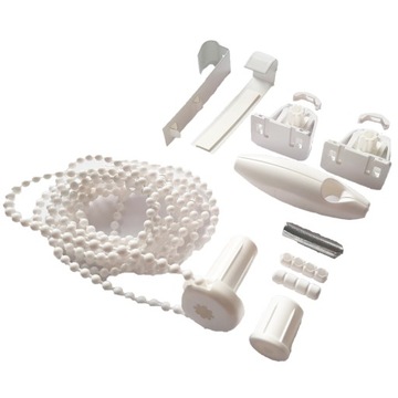 Mechanizm do rolet mini fi17 metalowe wieszaki