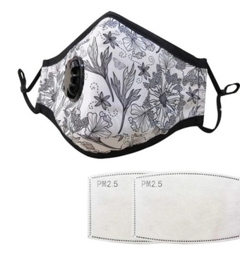 МАСКА МАСКА +4 PM 2.5 УГЛЕРОДНЫЕ ФИЛЬТРЫ