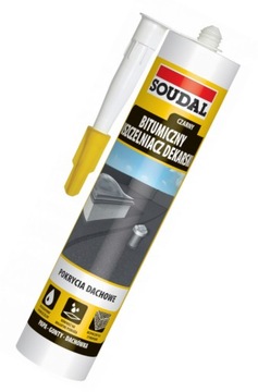 Soudal Bitumiczny Uszczelniacz Dekarski Czarny