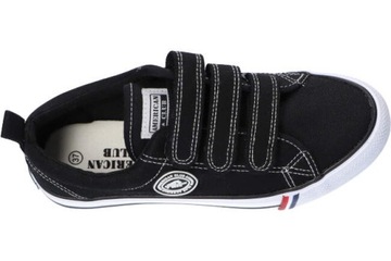 AMERICAN CLUB LH59 ОРИГИНАЛЬНЫЕ КРОССОВКИ AIR ТЕННИСНЫЕ КРОССОВКИ НА ЛИПУЧКЕ BLK 41