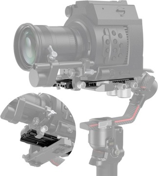 SmallRig 3031 Extended QR Plate for DJI RS 2