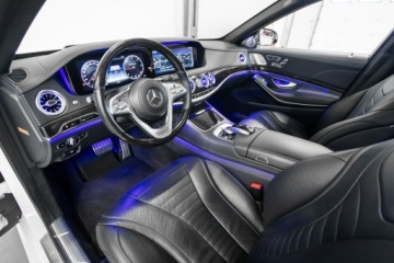 Mercedes Klasa S W222 Limuzyna Facelifting 2.9 400d 340KM 2018 Mercedes S 400 Dociągi. Head Up. Burmester., zdjęcie 20