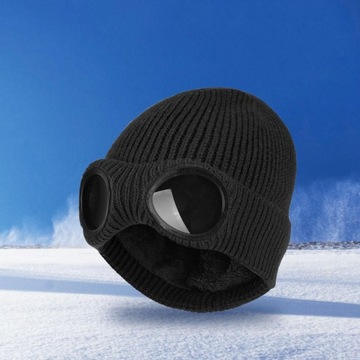Зимние шапки Женские зимние теплые мягкие вязаные лыжные шапки