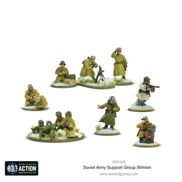 WARLORD GAMES Зимняя группа поддержки Советской Армии
