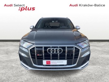 Audi Q7 II SQ7 Facelifting 4.0 TFSI 507KM 2021 Audi SQ7 Martix LED Bang Olufsen Virtual Cockpit ACC Os skretna Hak Salon, zdjęcie 7