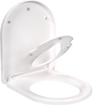 DESKA WC WOLNOOPADAJĄCA UNIWERSALNA + NAKŁADKA