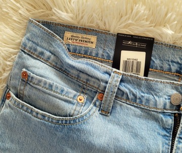 spodnie jeans LEVI'S 511 SLIM W38 L34 38x34 PREMIUM