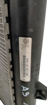 1K0121251DM VW GOLF VI 6 2008-2013 CHLADIČ KLIMATIZACE VODY