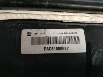ПОДУШКА БЕЗОПАСНОСТИ ПАССАЖИРА OPEL ZAFIRA B 601854700