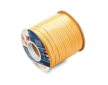 Уплотнитель для окон и дверей Д 25 м БЕЛЫЙ