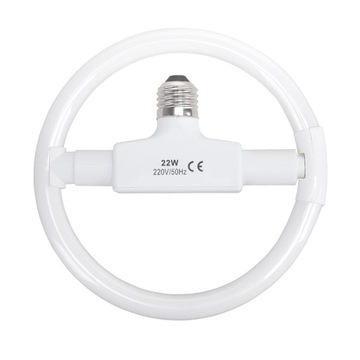 Świetlówka pierścieniowa 22W 5500 E27 żarówka RING