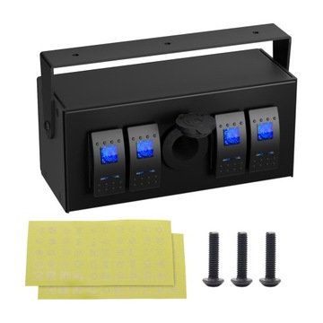 Кулисный тумблер 12 В, панель для автомобилей