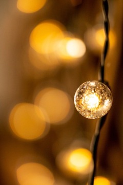 Садовая гирлянда на солнечных батареях, 50 светодиодных декоративных шариков, 11,8 м, 3000 К, тепло